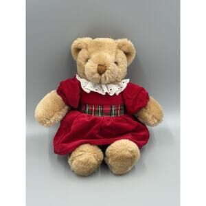 Vintage 1990 Commonwealth Plush Berkshire Teddy Bear 11” Stuffed Animal